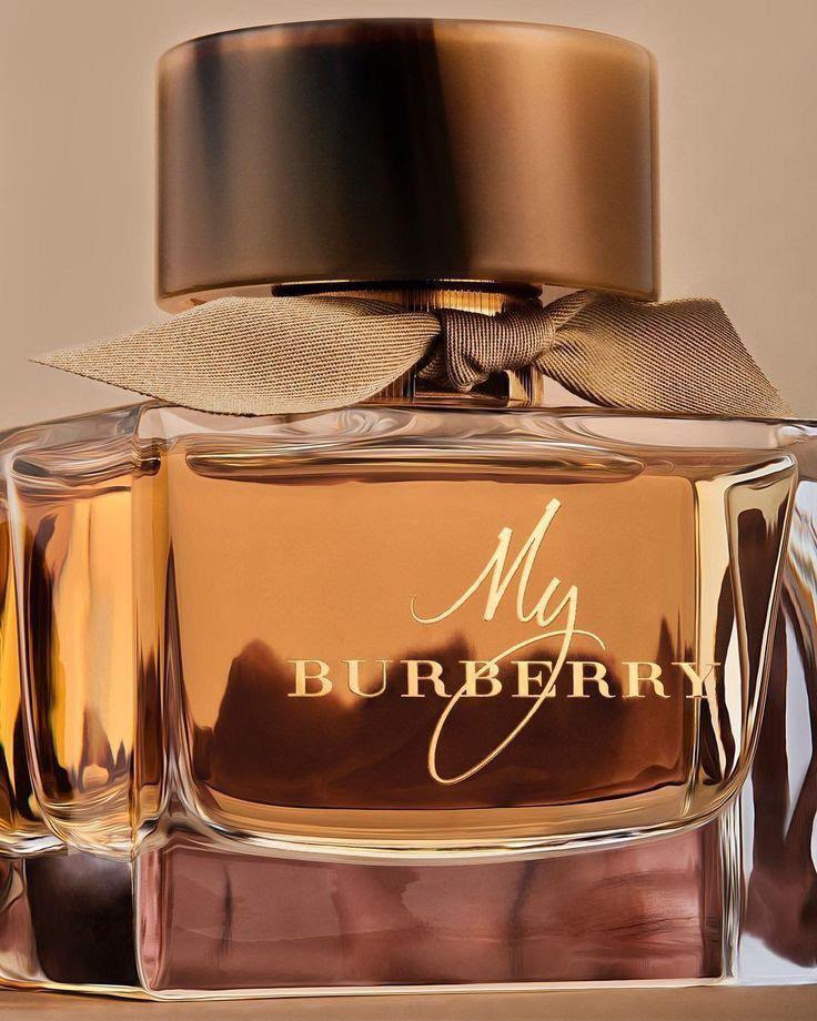 luxurious Burberry perfume bottle