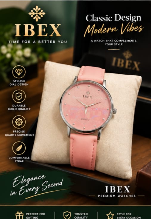 ⌚ Luxury Quartz Watch – Taha Lifestyle